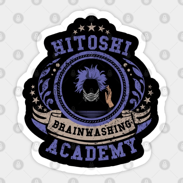 Hitoshi Academy. Sticker by hybridgothica